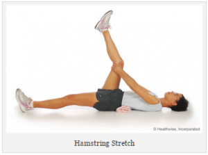 hamstring stretch